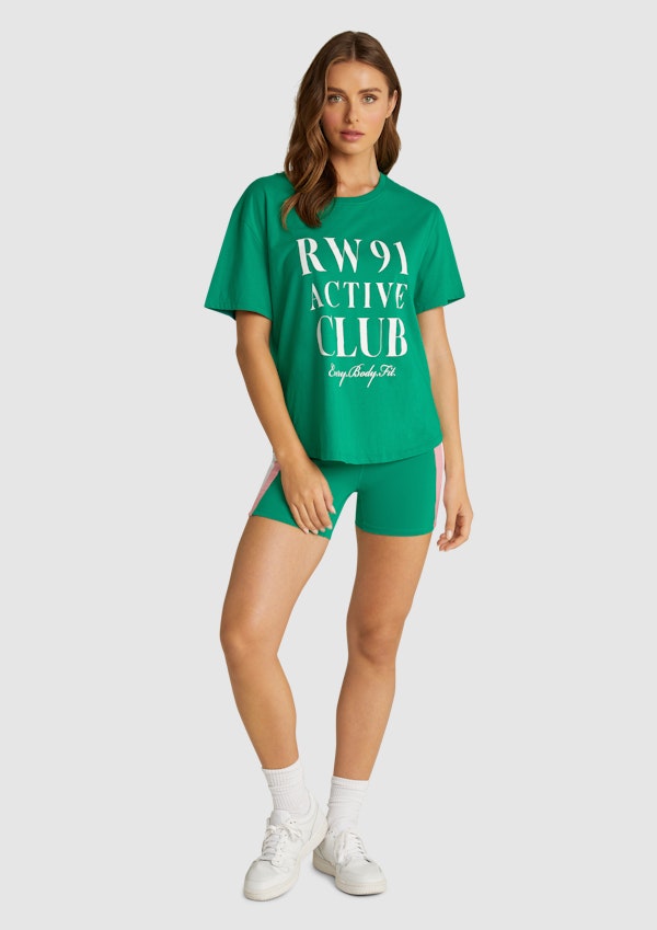 The Club Logo Bf Tee