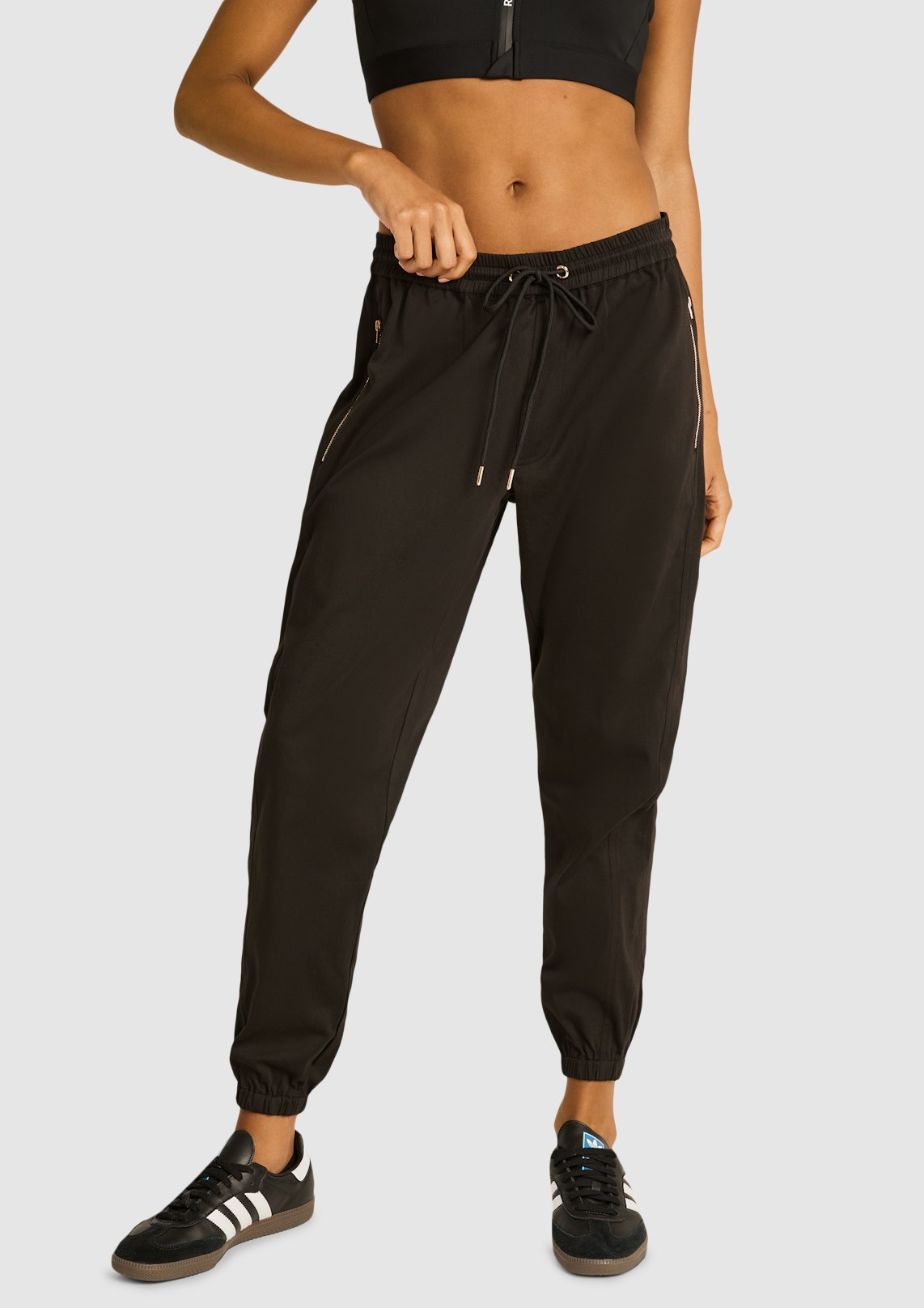 Woven Drawstring Pants