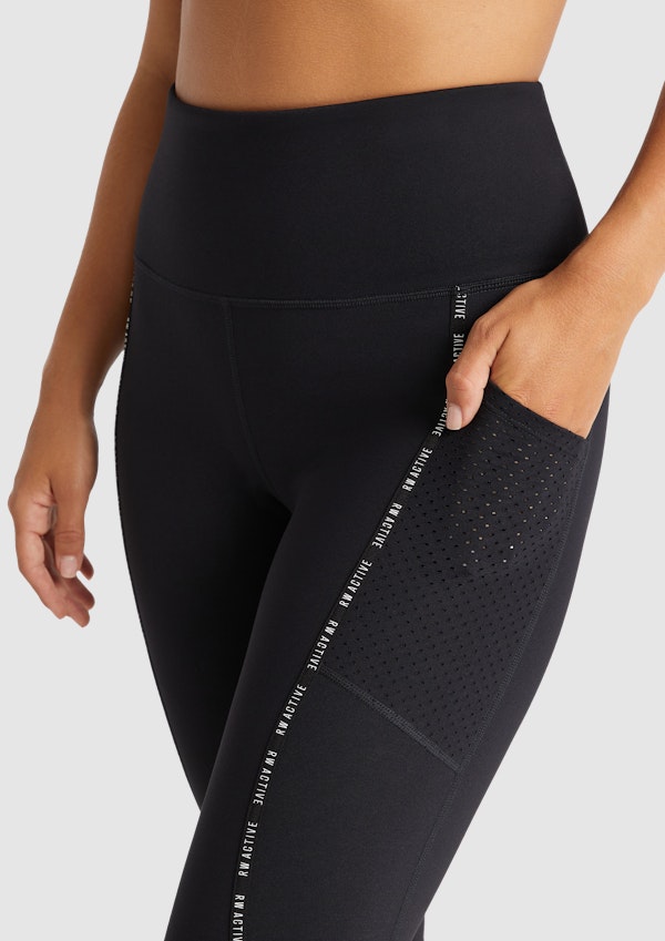 Pants & Leggings  UA Speedpocket 7/8 Tights Black / Reflective