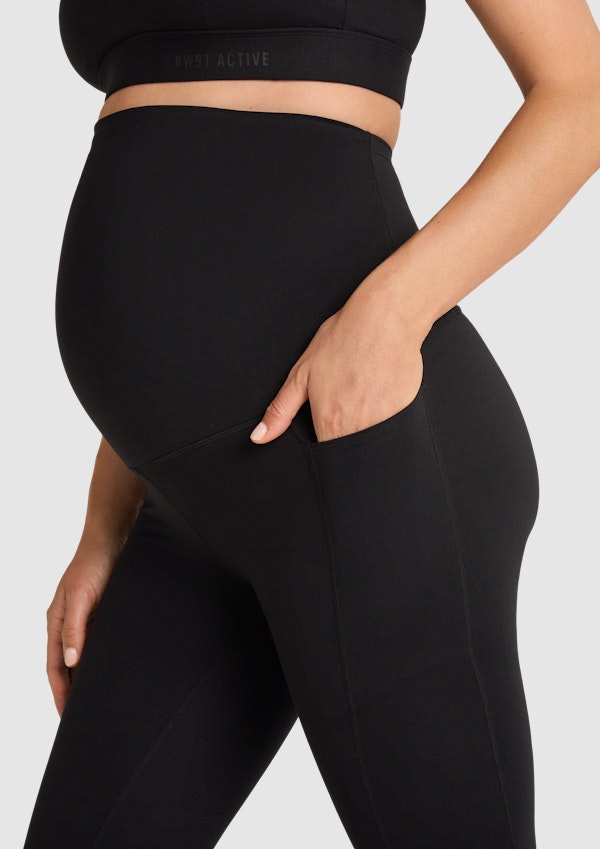 Maternity Luxesoft Pocket Ankle Grazer Tights