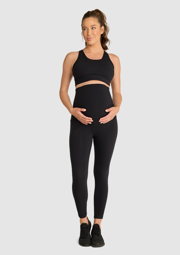 Maternity Luxesoft Pocket Ankle Grazer Tights
