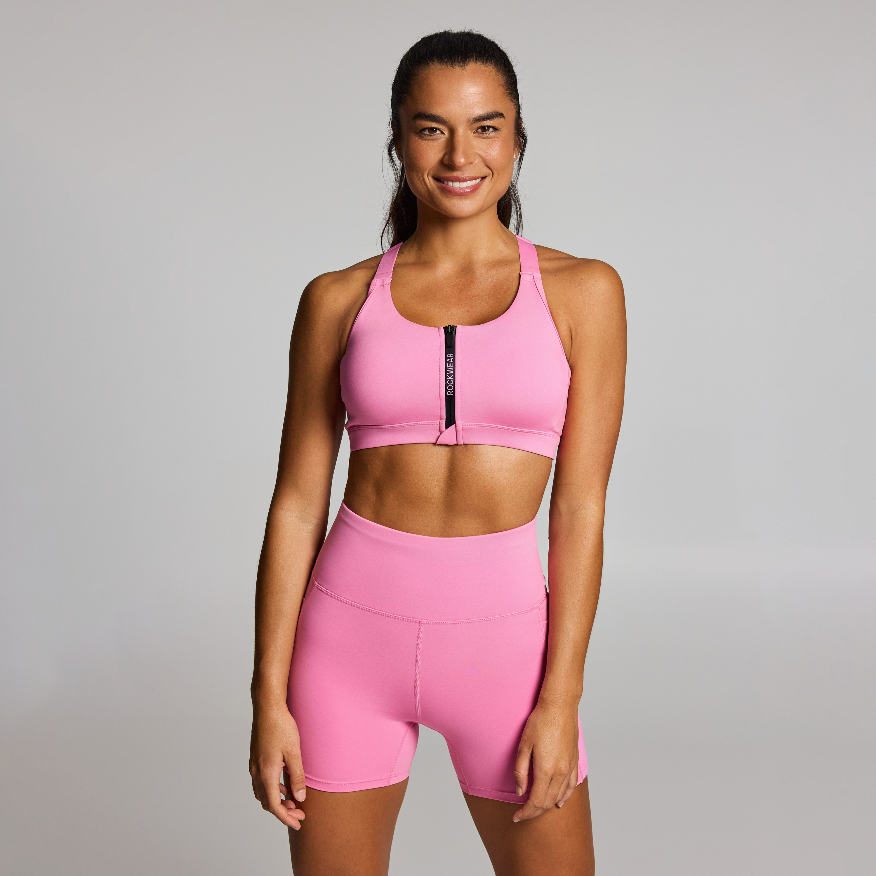 Velocity Medium Support Zip Sports Bra