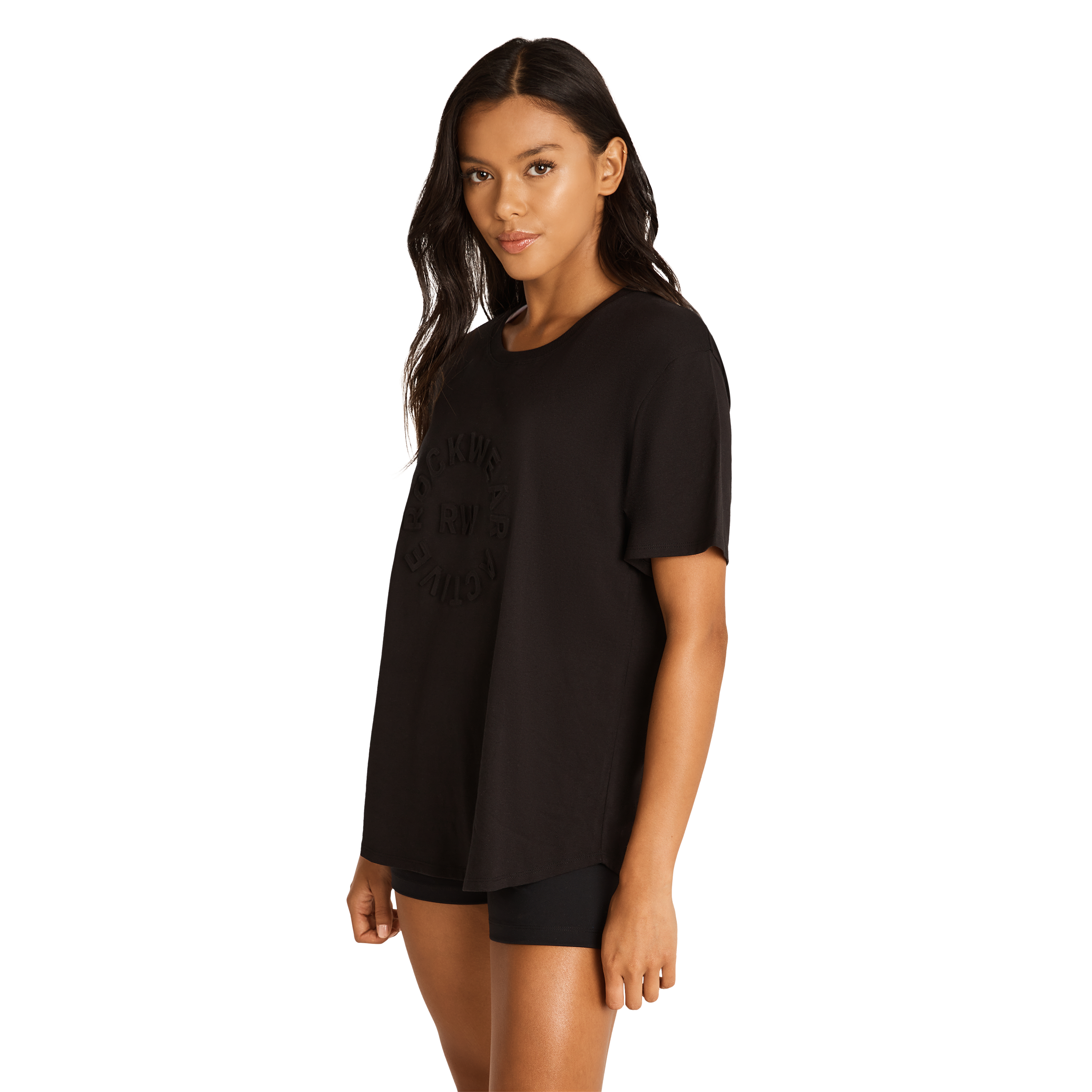 Embossed Boyfriend Tee