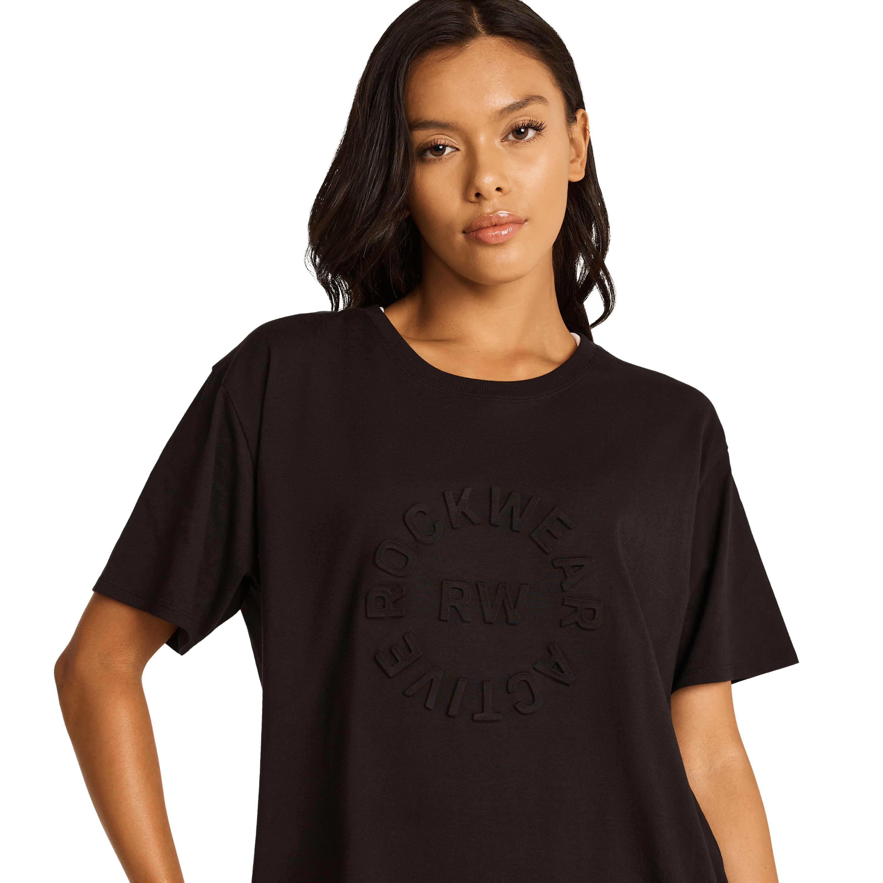 Embossed Boyfriend Tee