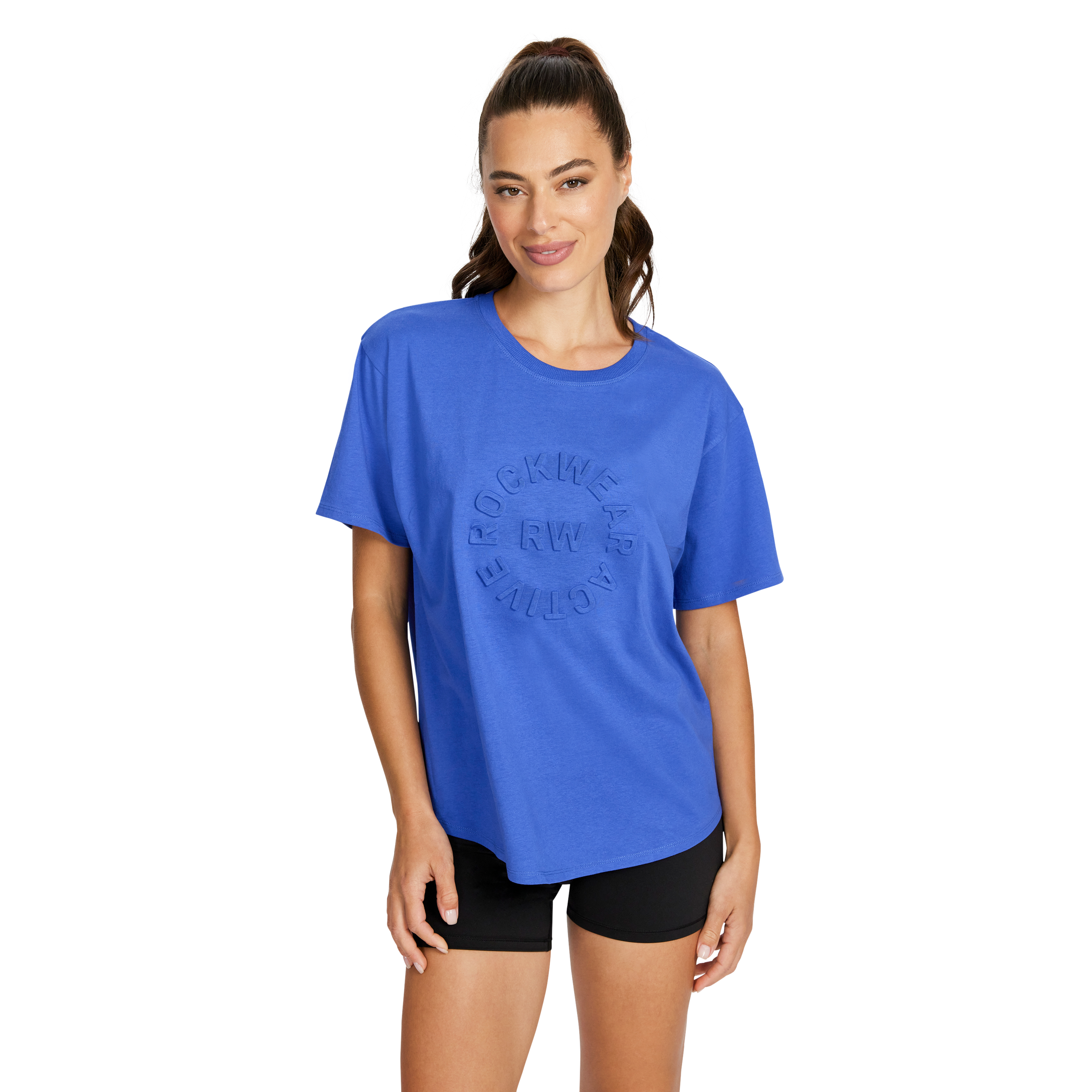 Embossed Boyfriend Tee