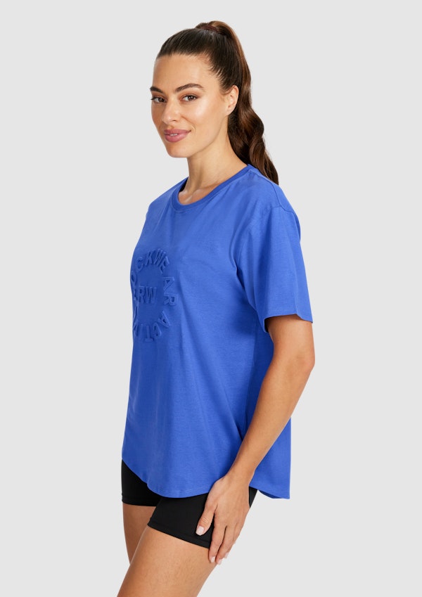 Embossed Boyfriend Tee