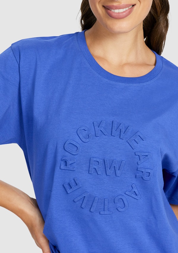 Embossed Boyfriend Tee