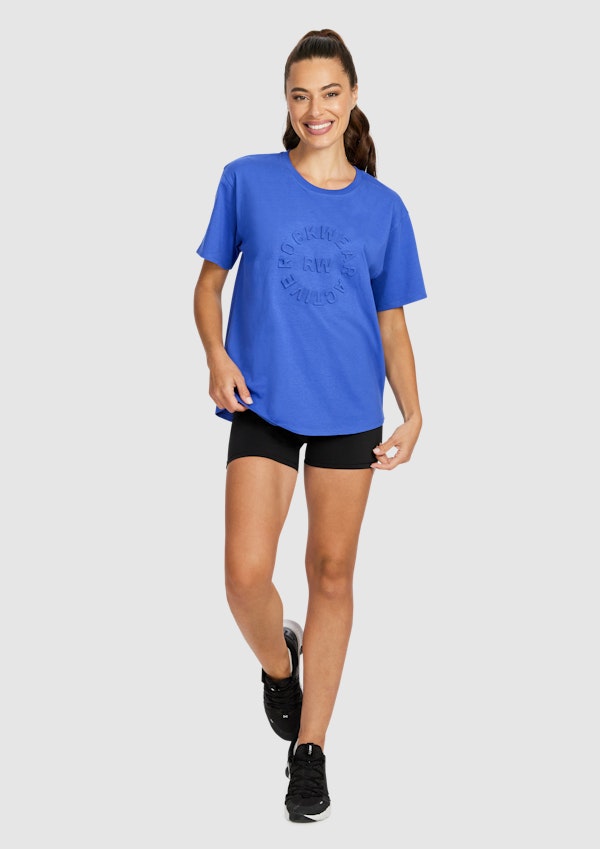 Embossed Boyfriend Tee