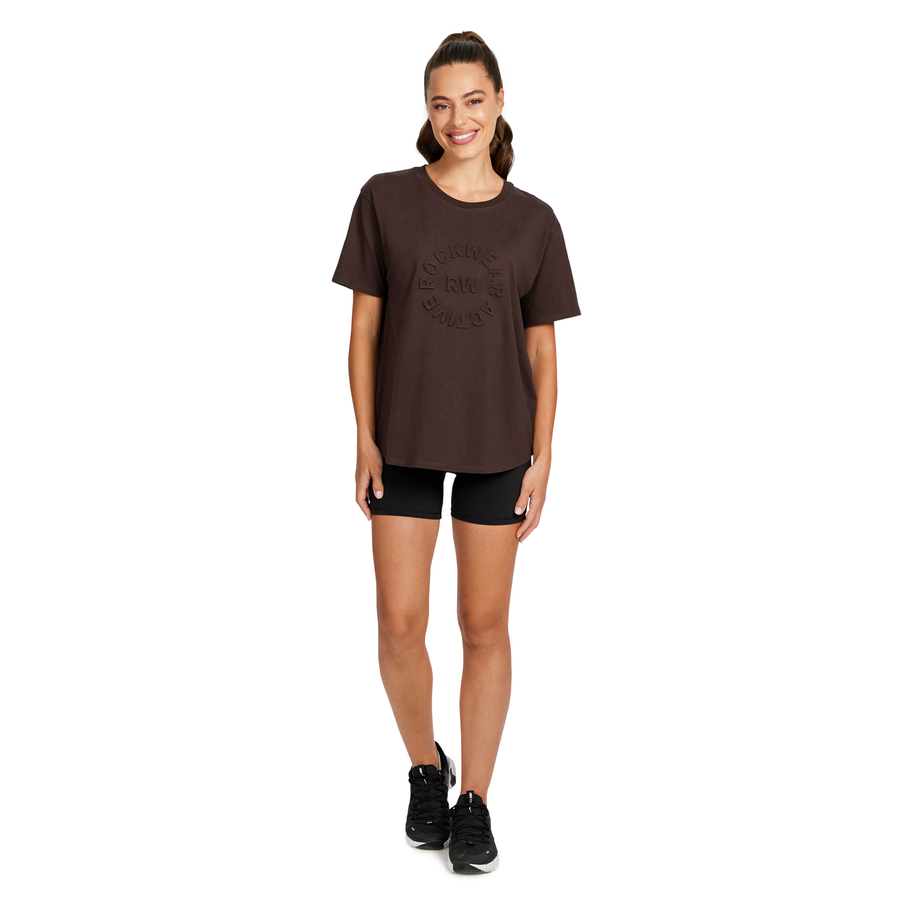 Embossed Boyfriend Tee