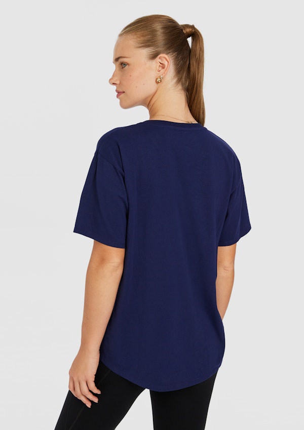 Embossed Boyfriend Tee