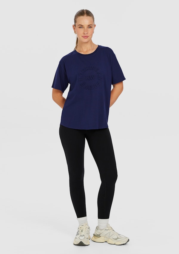 Embossed Boyfriend Tee