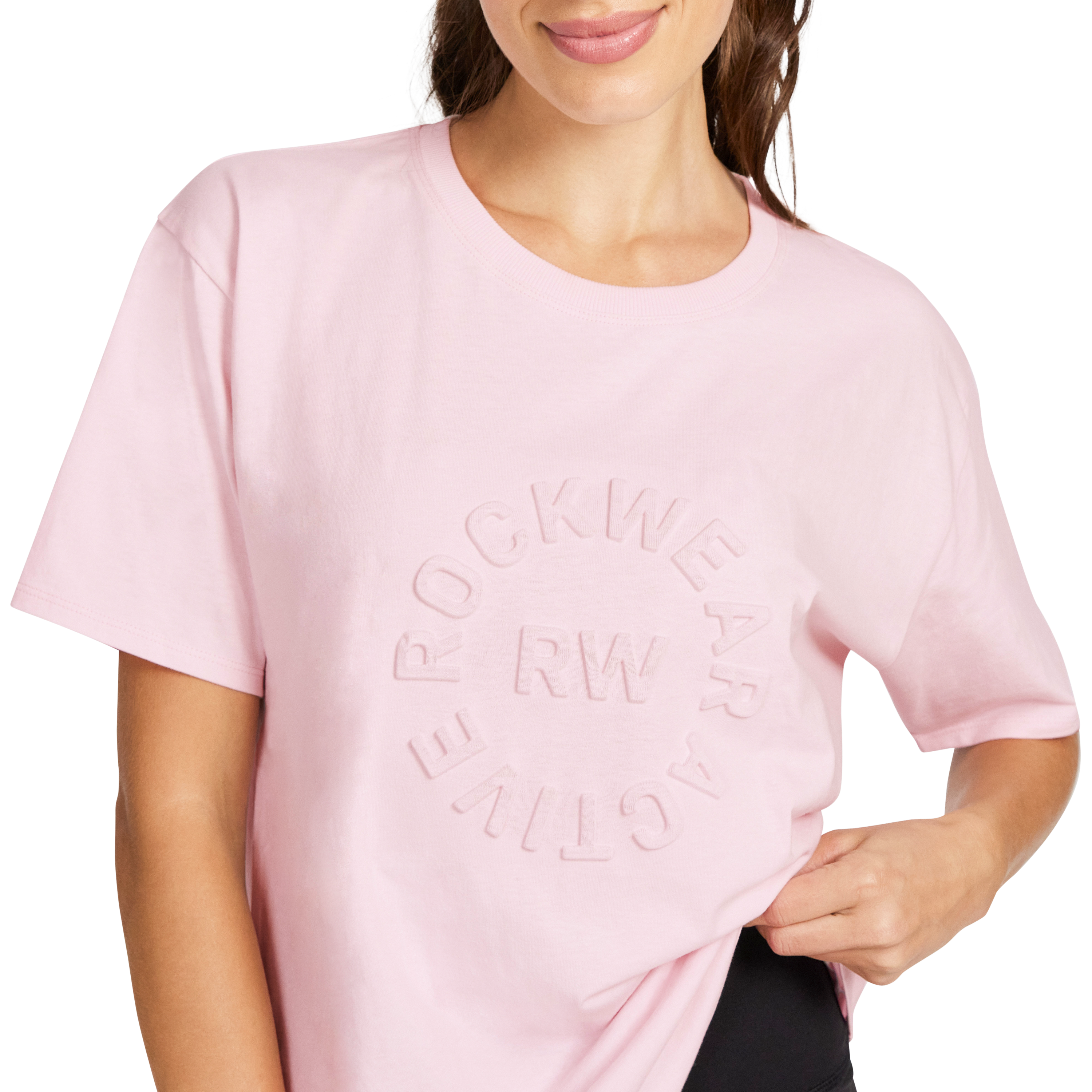 Embossed Boyfriend Tee