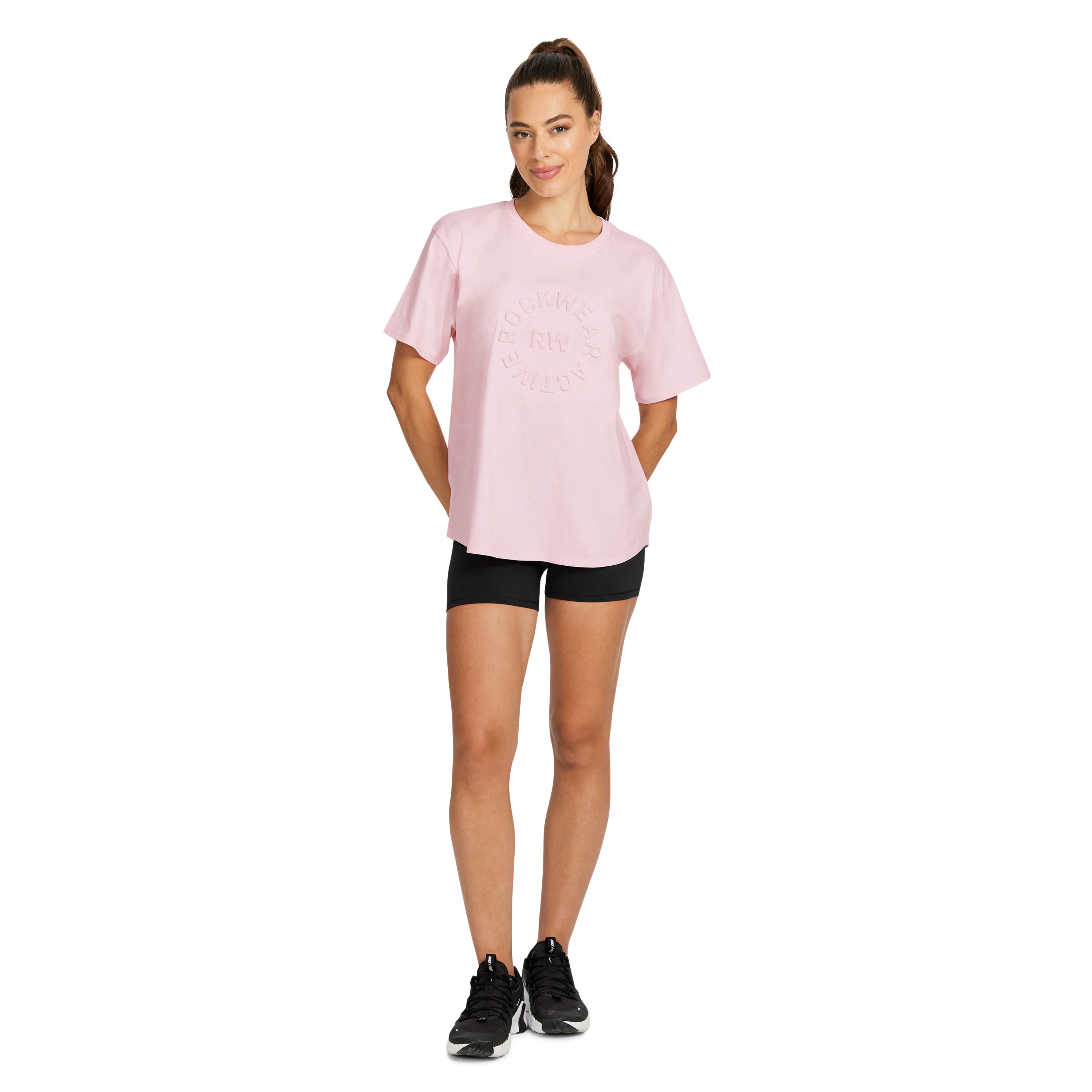 Embossed Boyfriend Tee