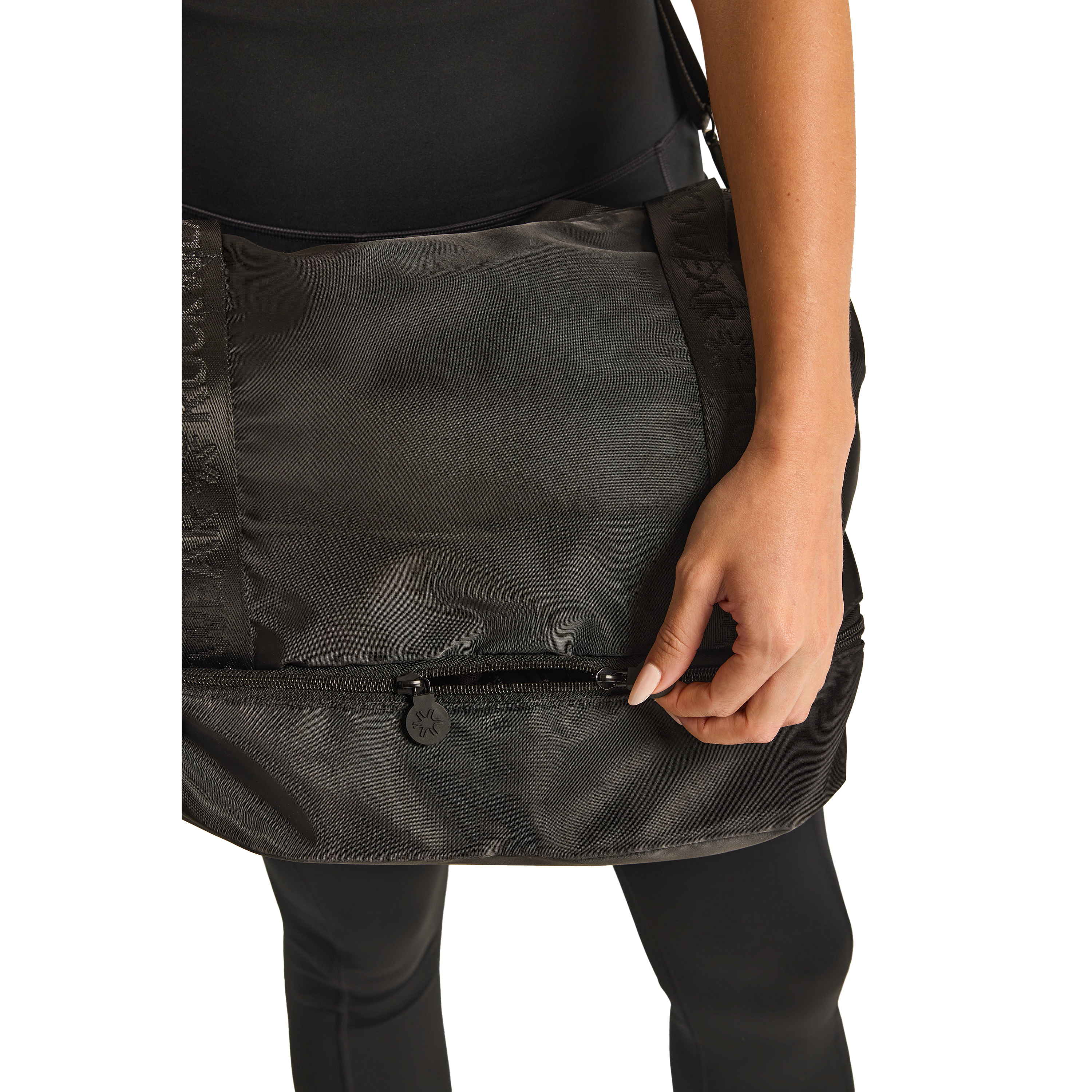 Black Gym Bag Women's Accessories Rockwear AU