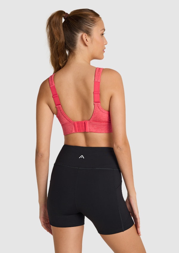 Black Olympia Moulded High Impact Sports Bra