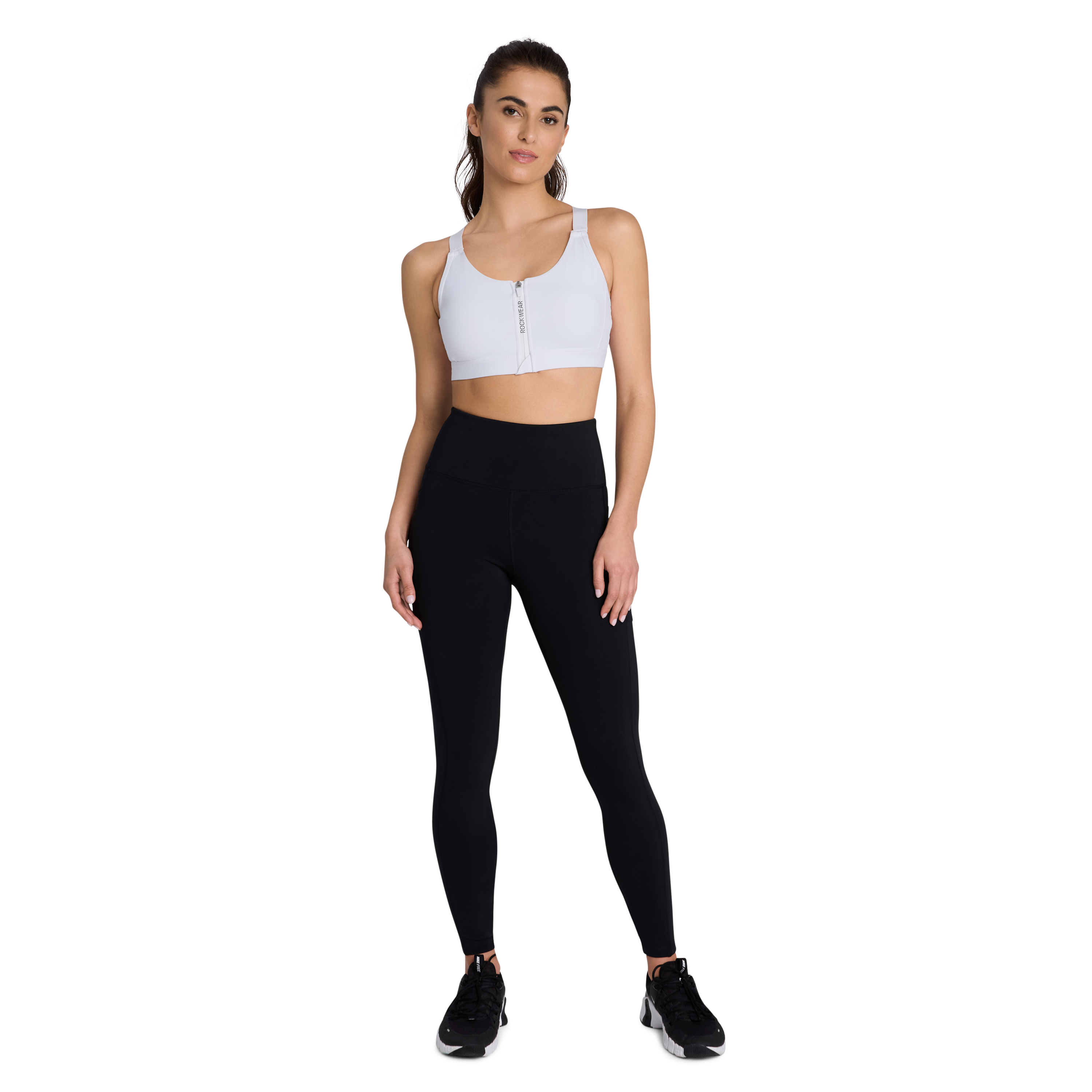 Velocity Zip Adjustable Medium Impact Sports Bra