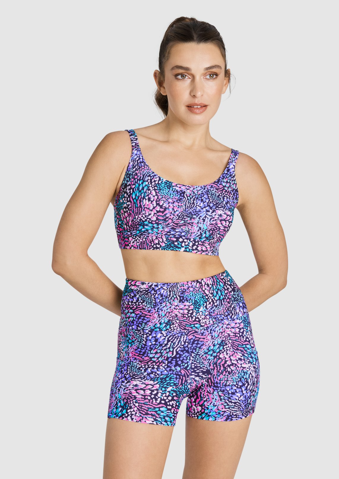 Gym And Swim Medium Impact Sports Bra