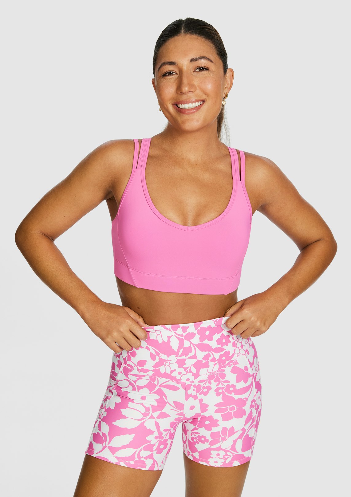 Medium Impact Strappy Sports Bra