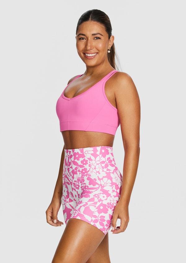 Medium Impact Strappy Sports Bra