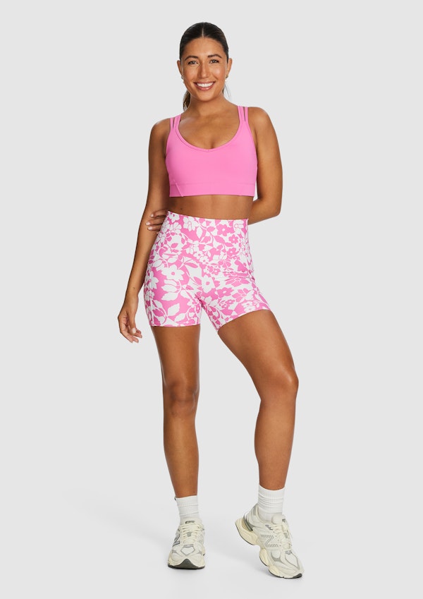 Medium Impact Strappy Sports Bra