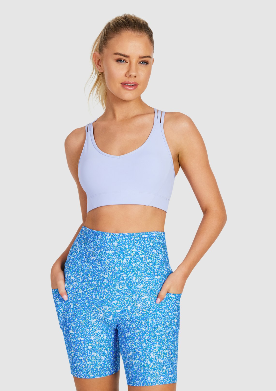 Medium Impact Strappy Sports Bra