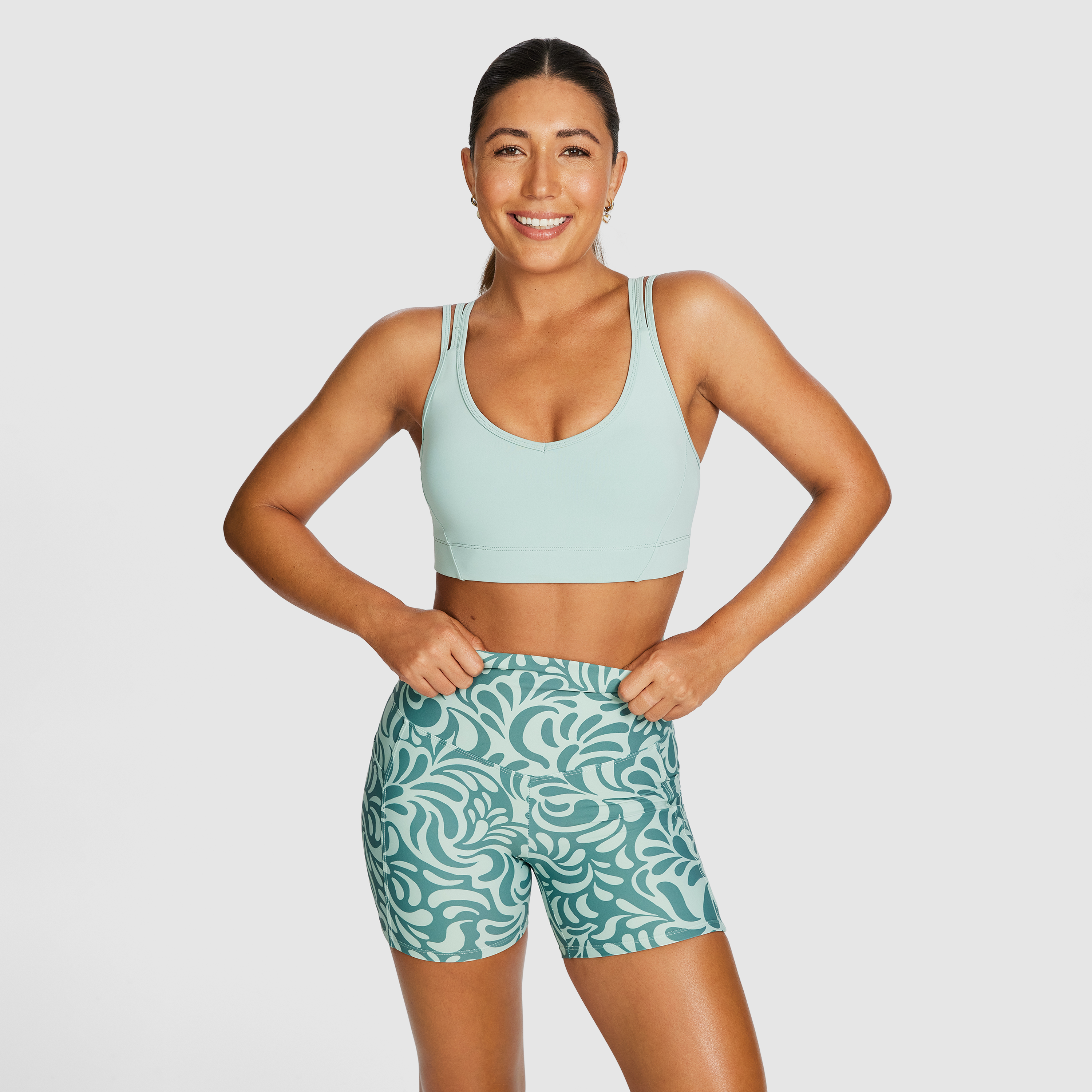 Medium Impact Strappy Sports Bra