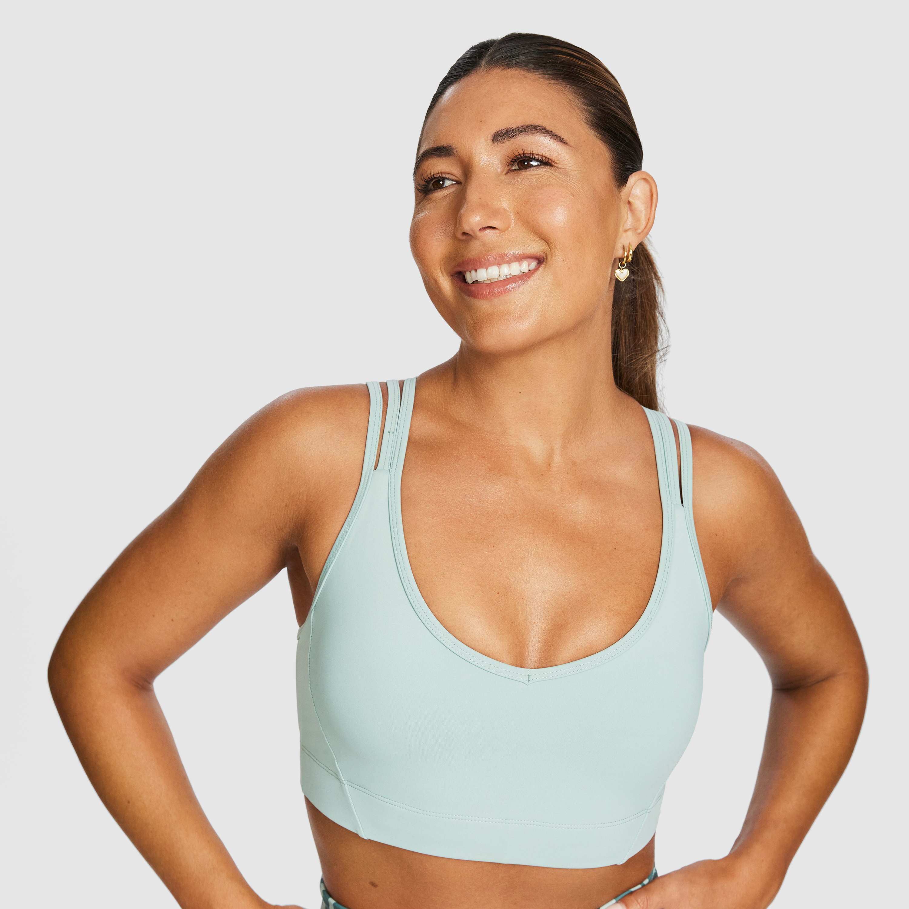 Medium Impact Strappy Sports Bra