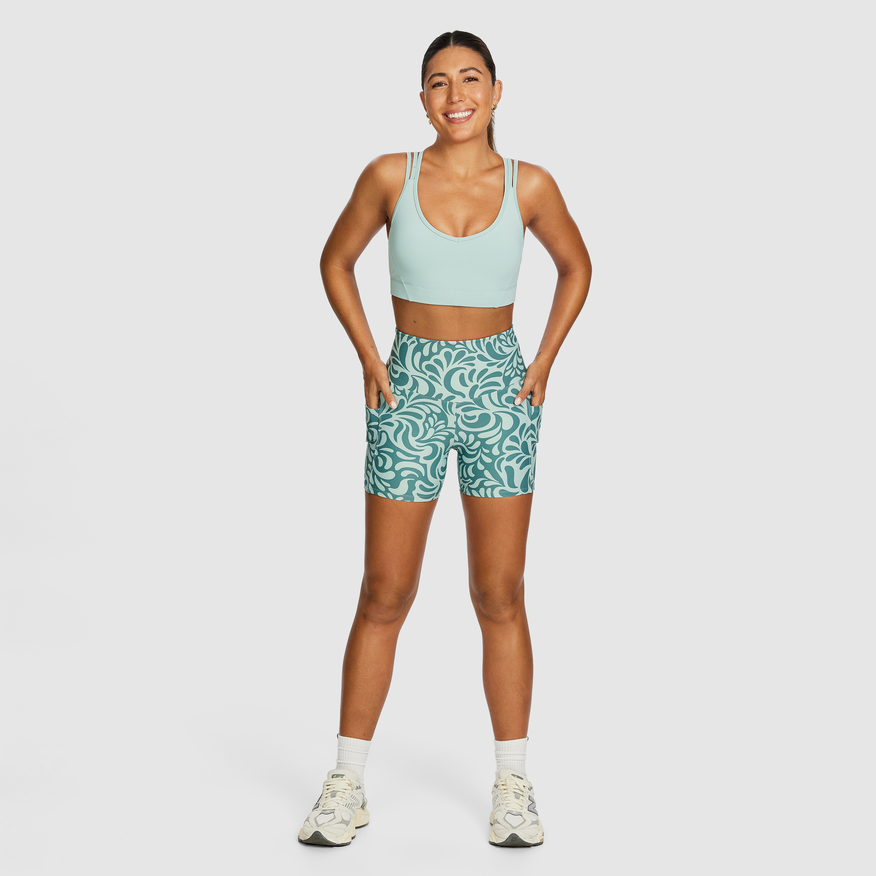 Medium Impact Strappy Sports Bra