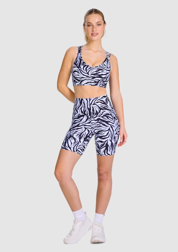 Medium Impact Strappy Sports Bra