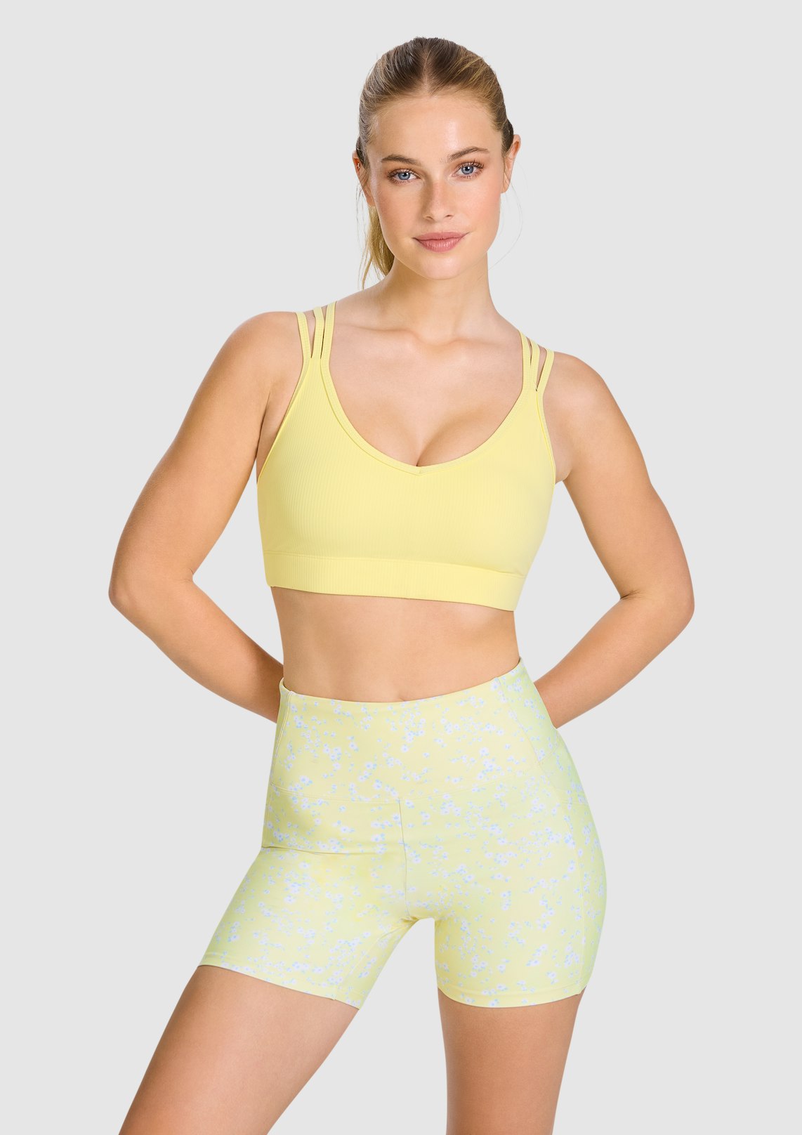 Medium Impact Strappy Sports Bra