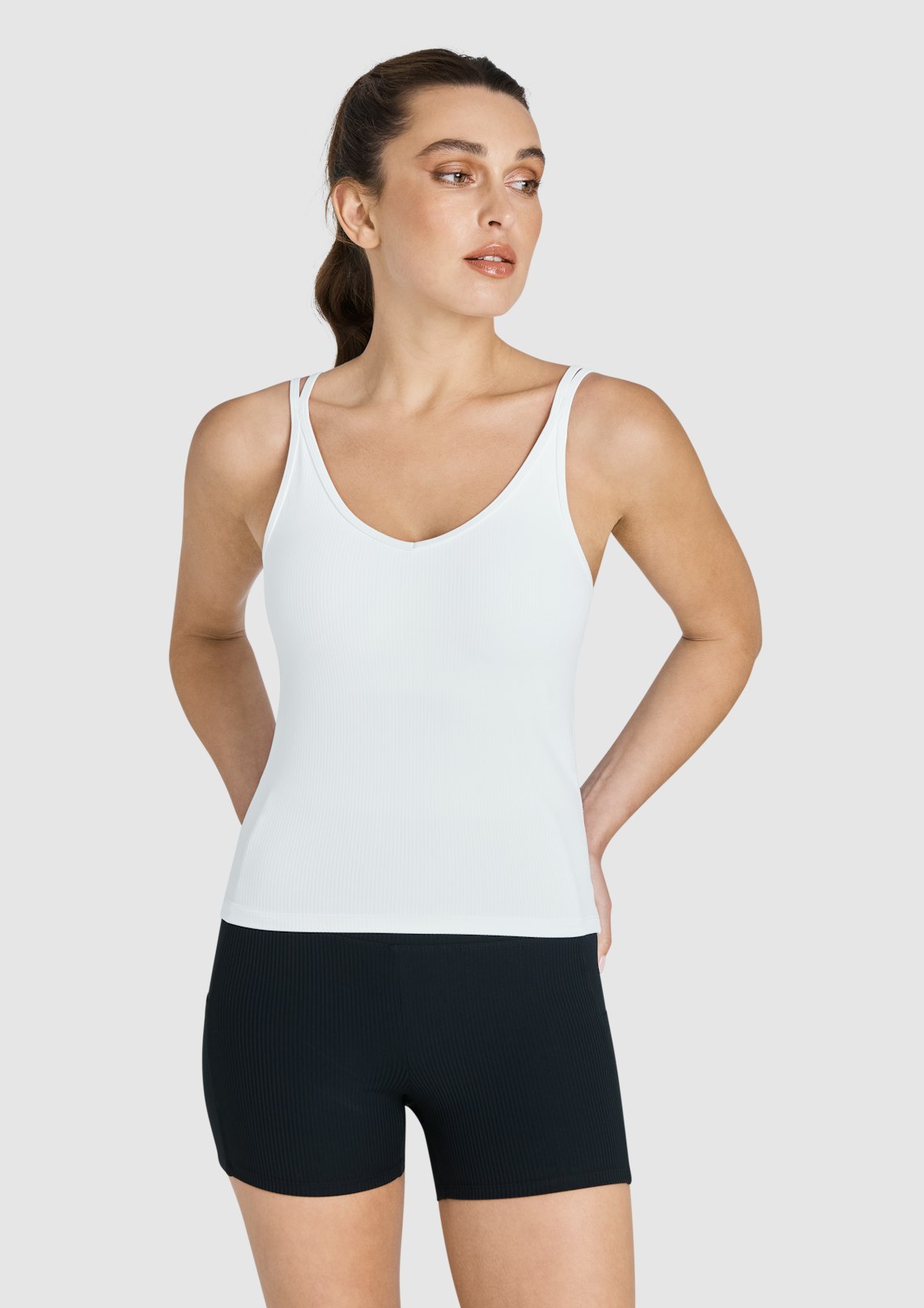 Strappy Fitted Singlet