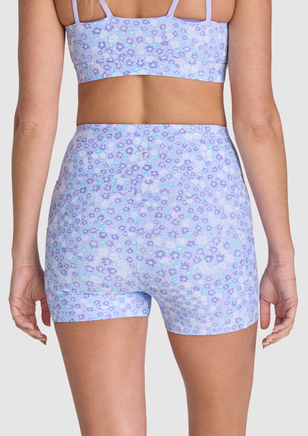 Gym & Swim Pocket Longline Booty Shorts