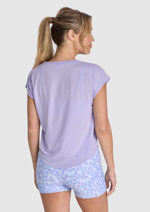 Relaxed Hip Length Tee