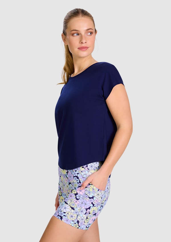 Relaxed Hip Length Tee