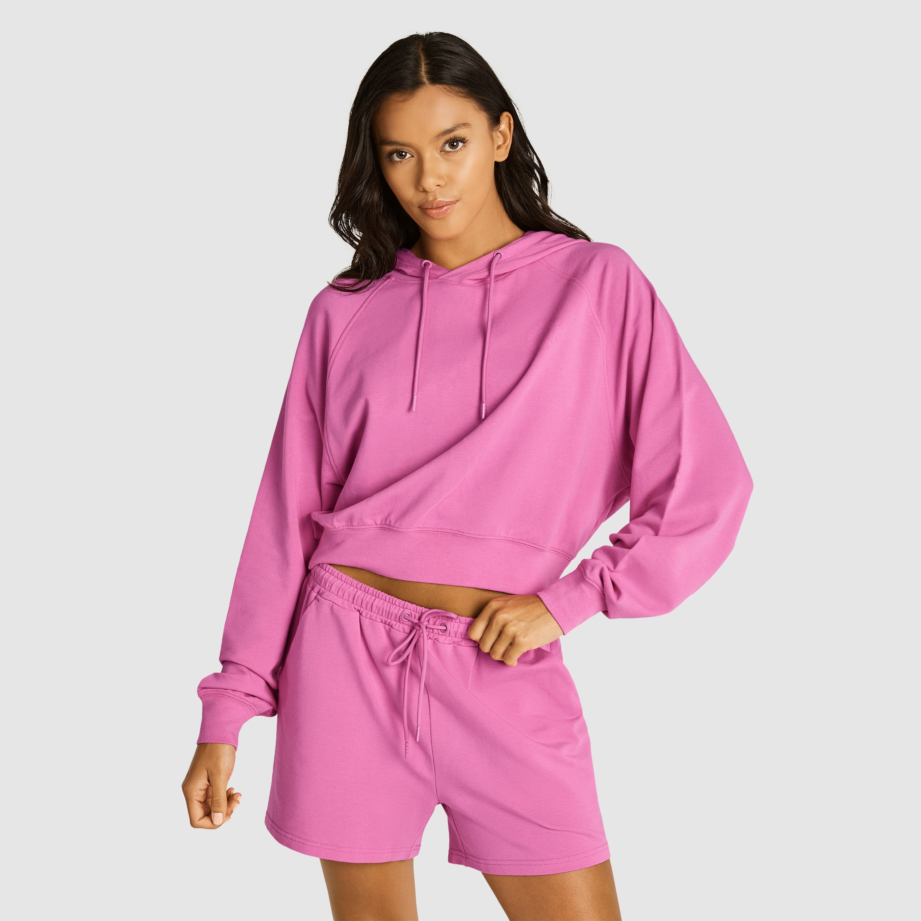 Neon After Class Crop Hoodie | Women's Tops | Rockwear AU