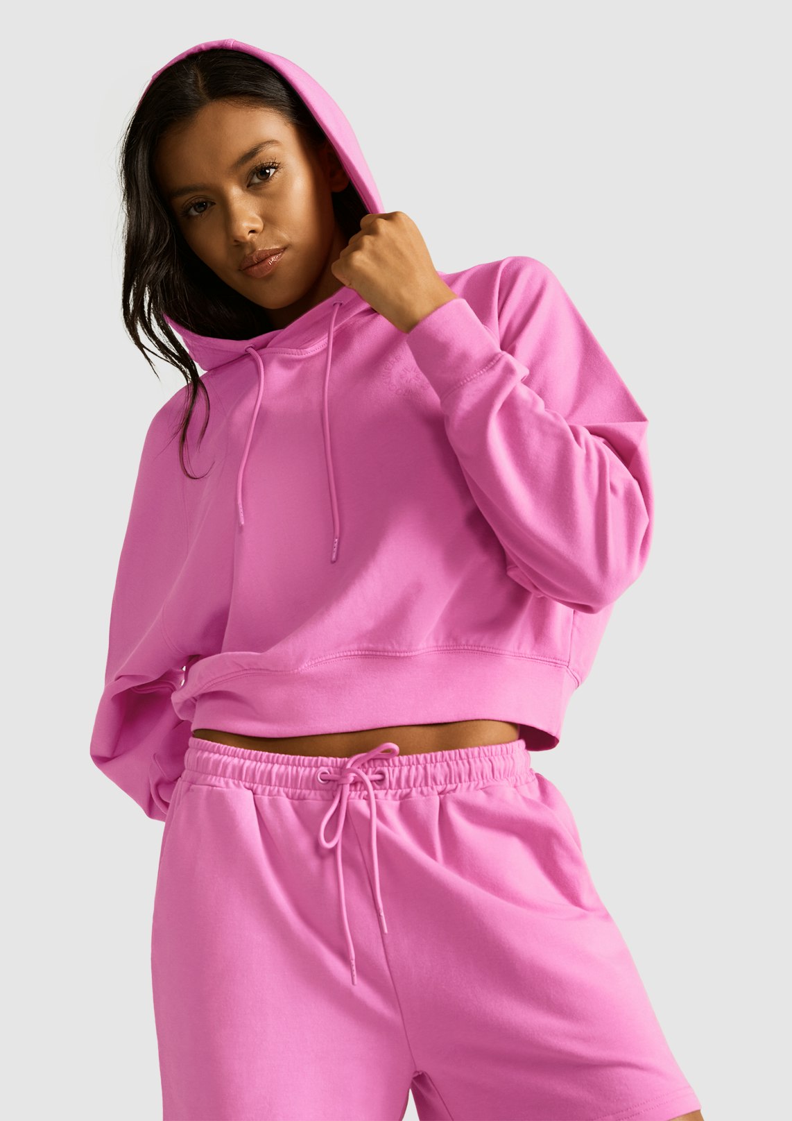 Neon After Class Crop Hoodie Women s Tops Rockwear AU