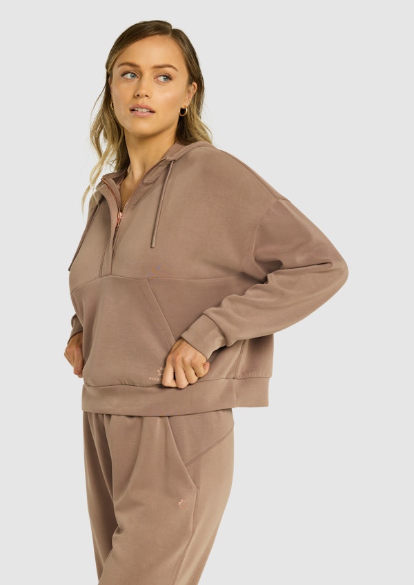 Travel Half Zip Hoodie