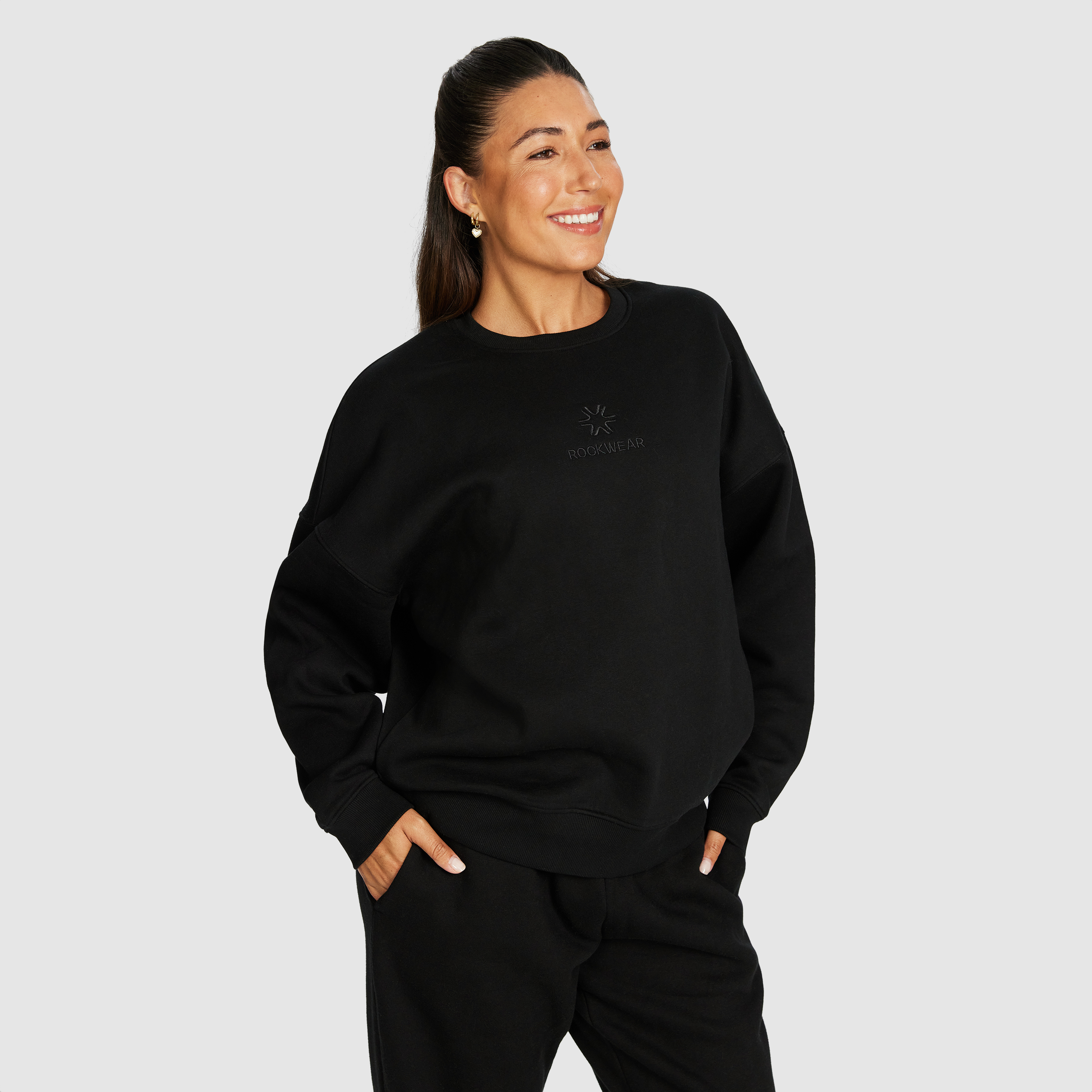 Cosy Fleece Longline Crew