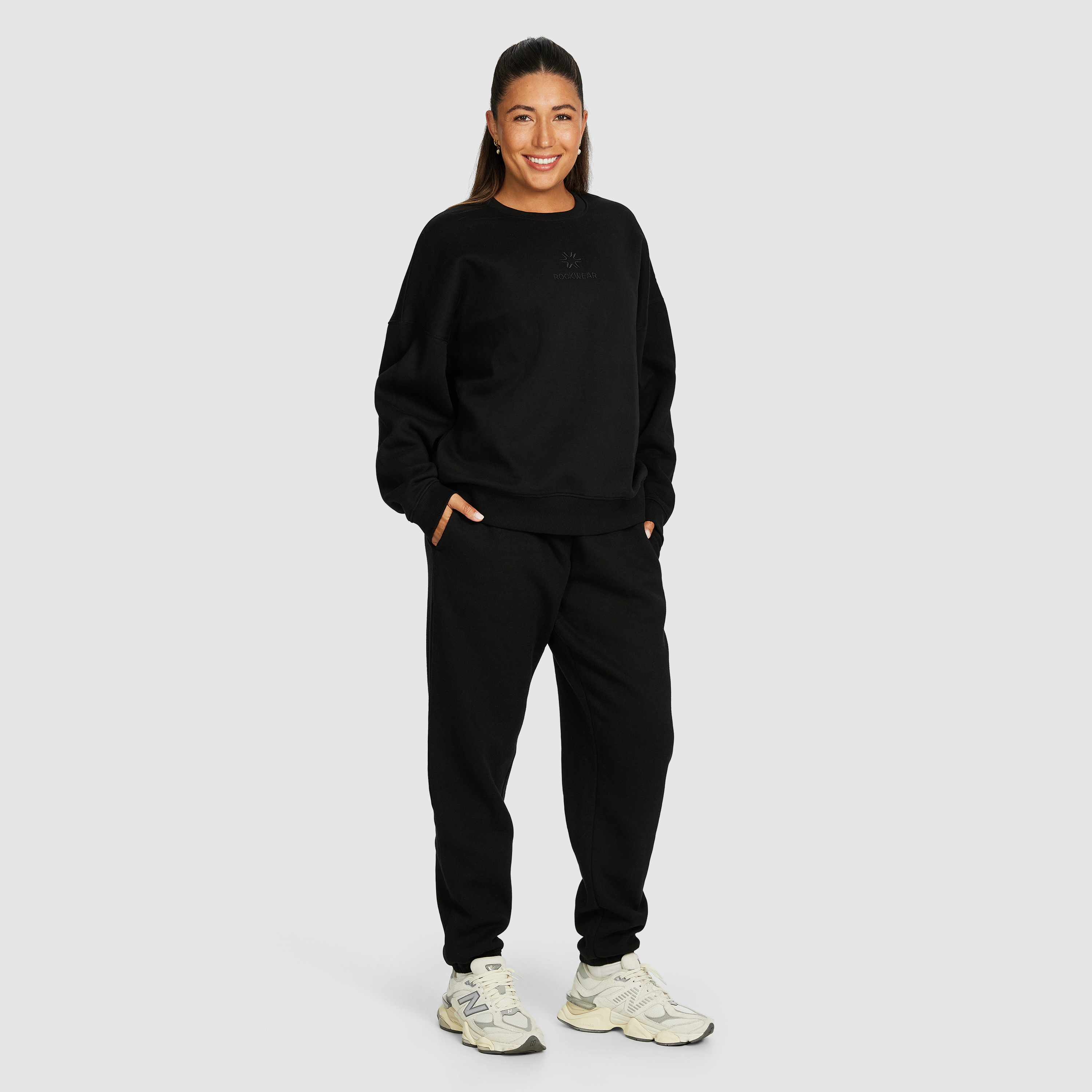 Cosy Fleece Longline Crew