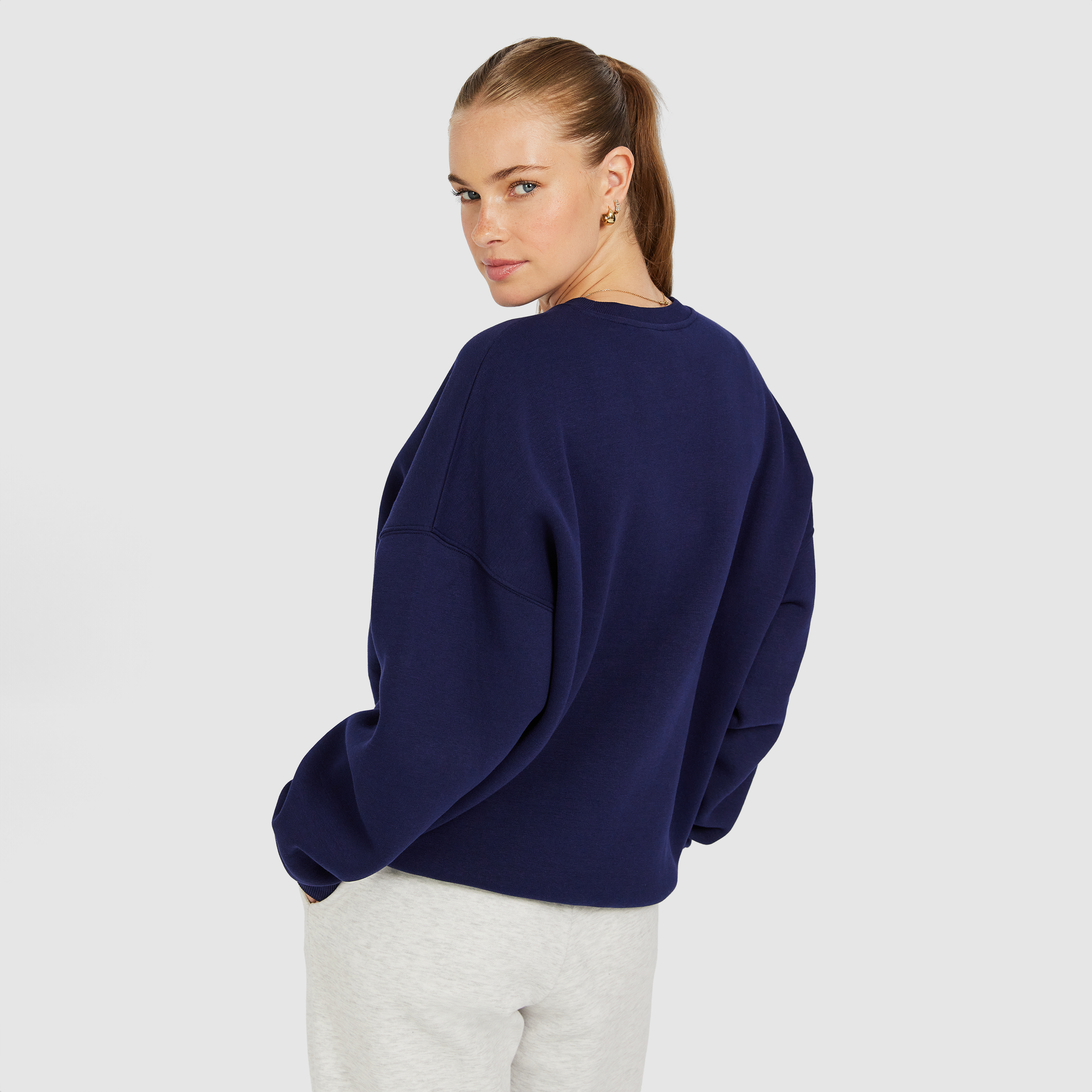 Cosy Fleece Longline Crew