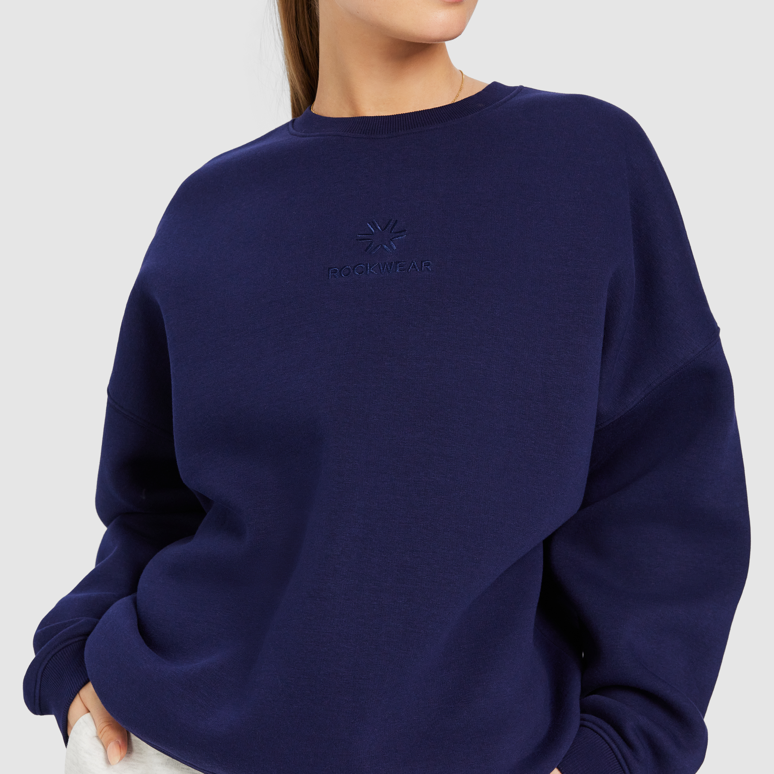 Cosy Fleece Longline Crew