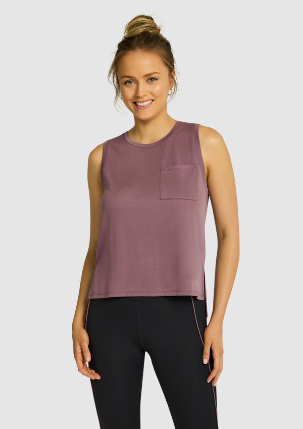 Serene Step Hem Tank