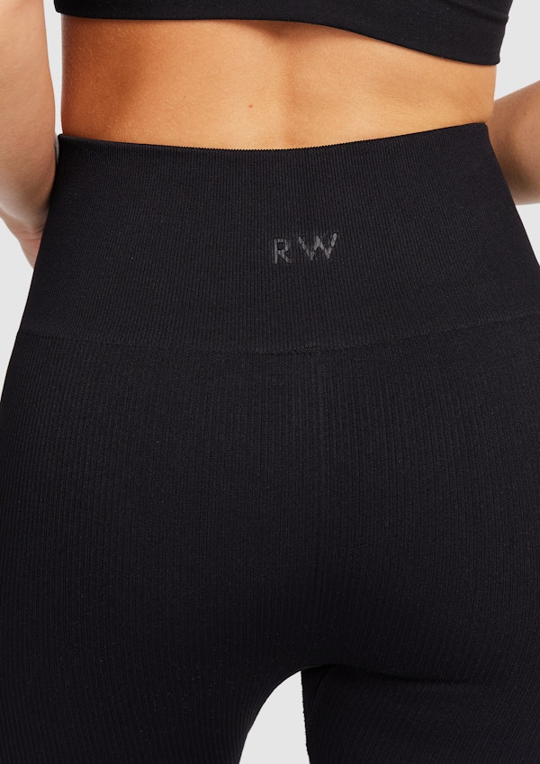 Seamless Rib Ankle Grazer Tights
