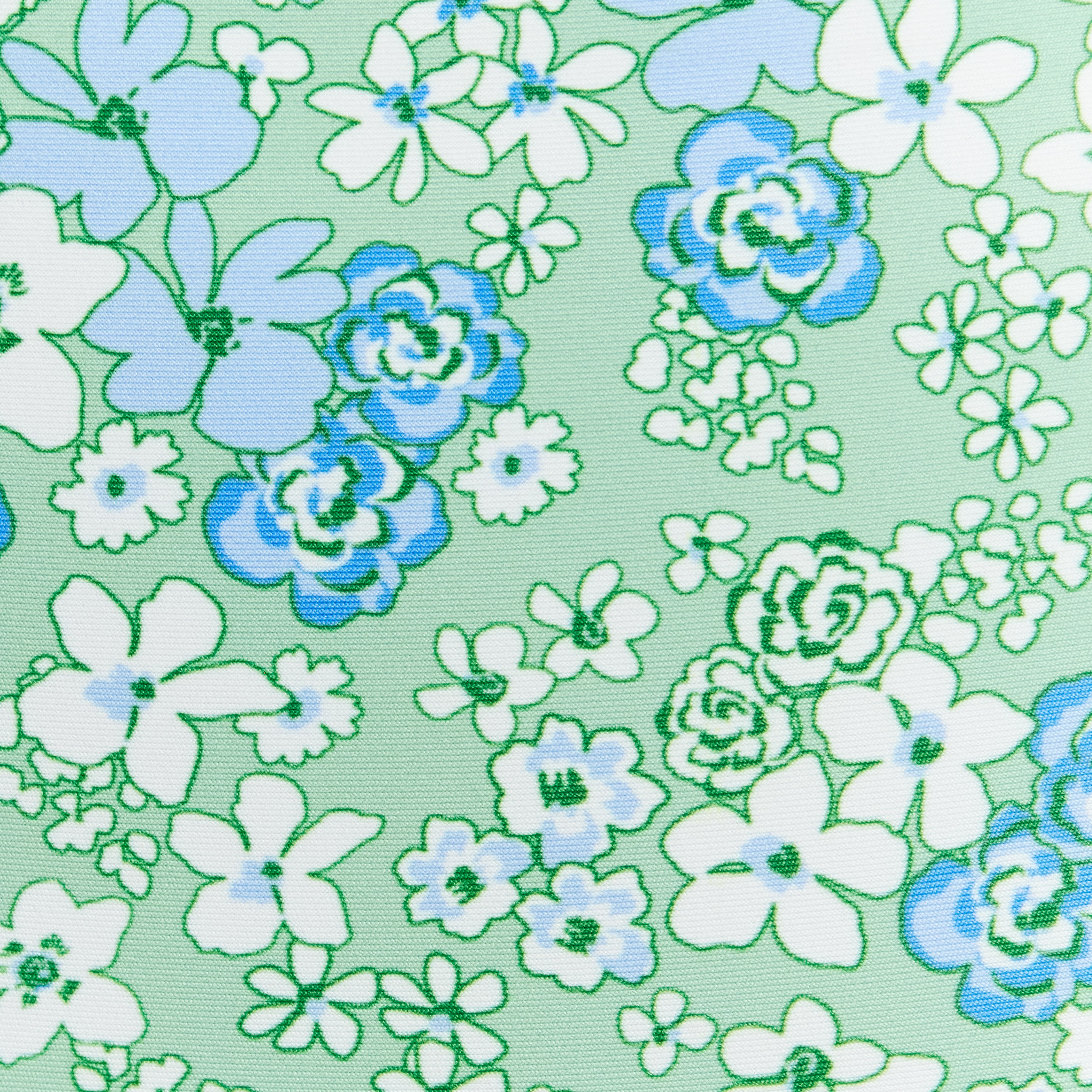 Printed Pocket Mid Thigh Bike Shorts