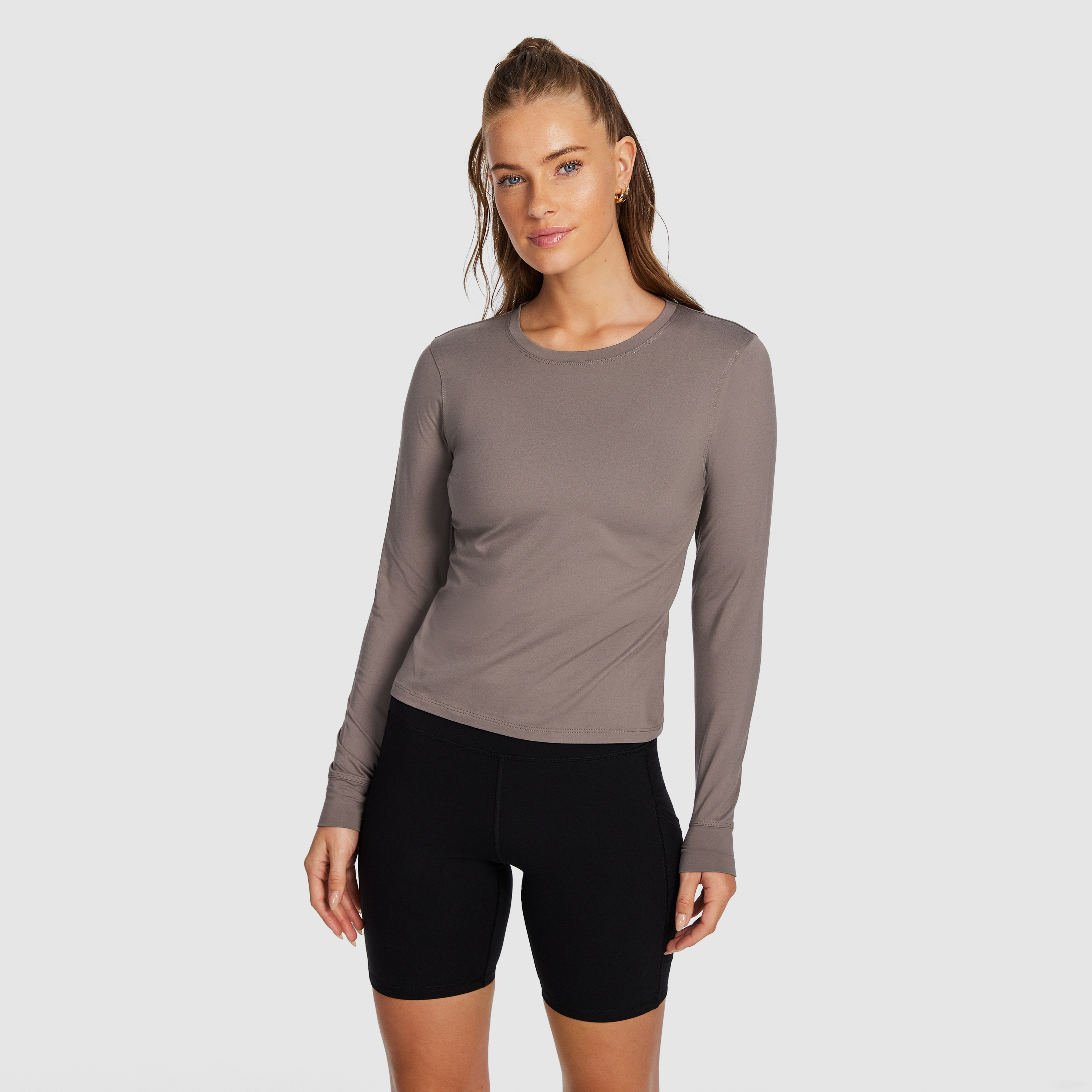 Activate Brushed Long Sleeve Top