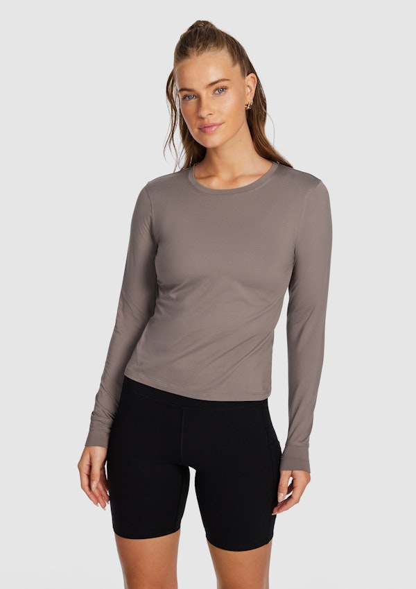 Activate Brushed Long Sleeve Top