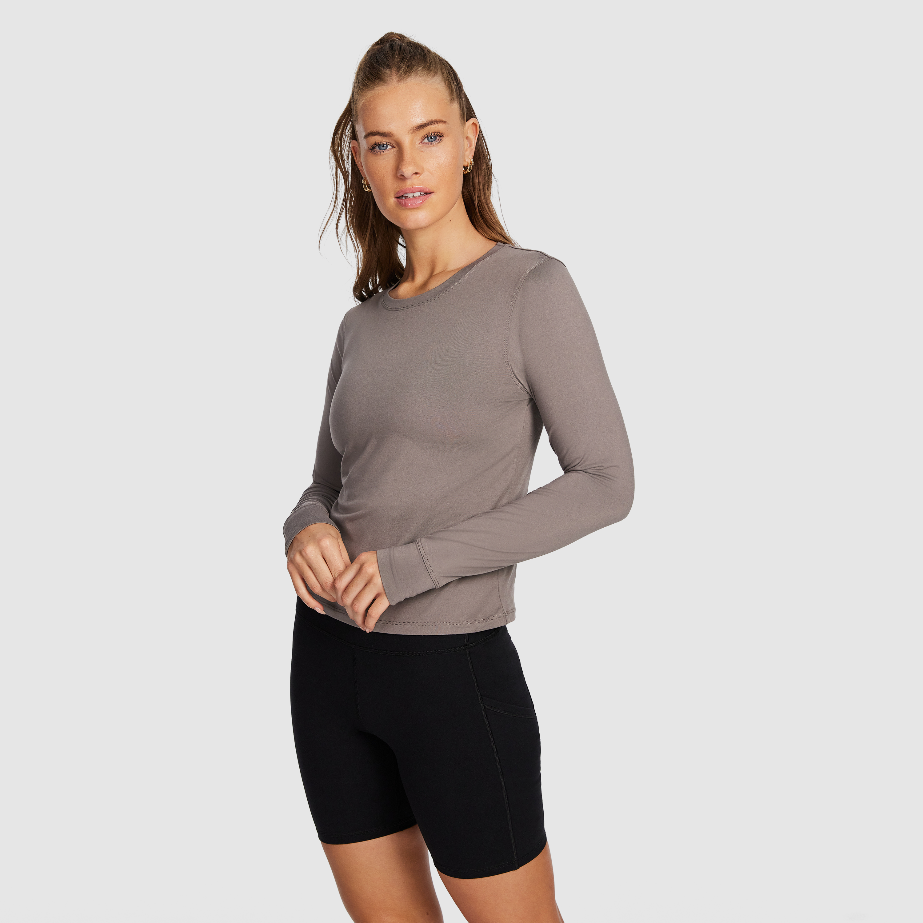 Activate Brushed Long Sleeve Top