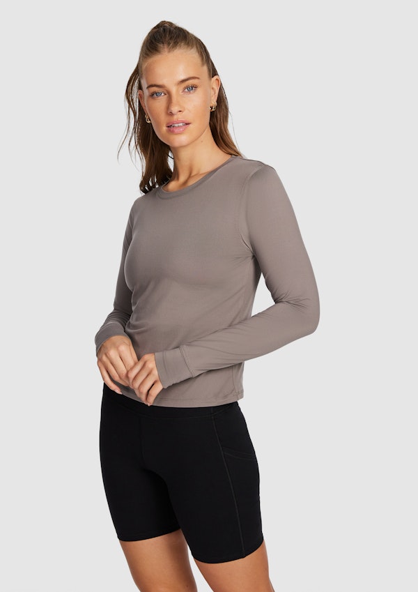 Activate Brushed Long Sleeve Top