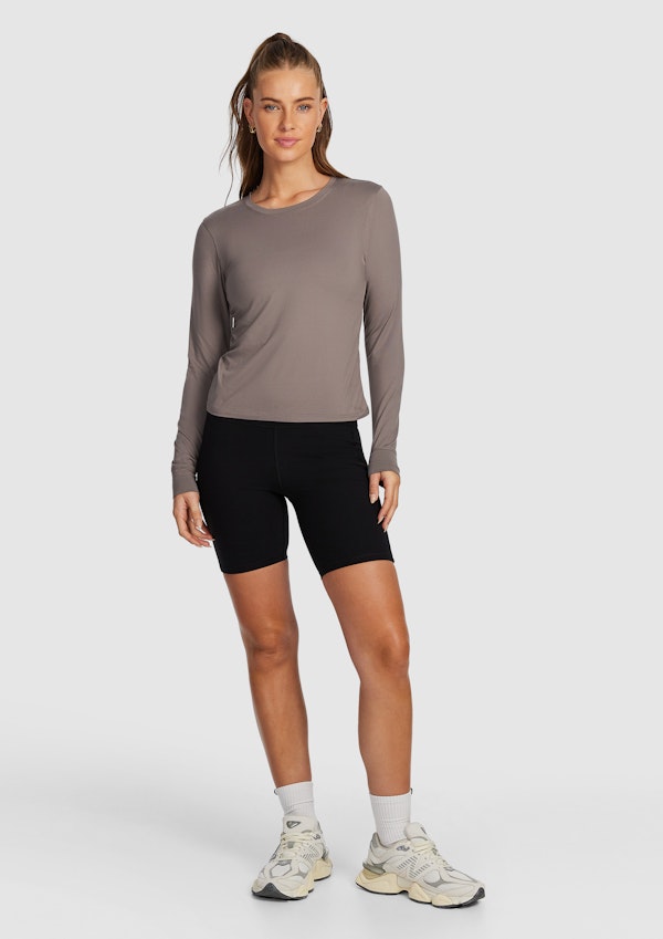 Activate Brushed Long Sleeve Top