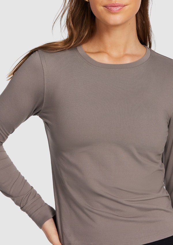 Activate Brushed Long Sleeve Top